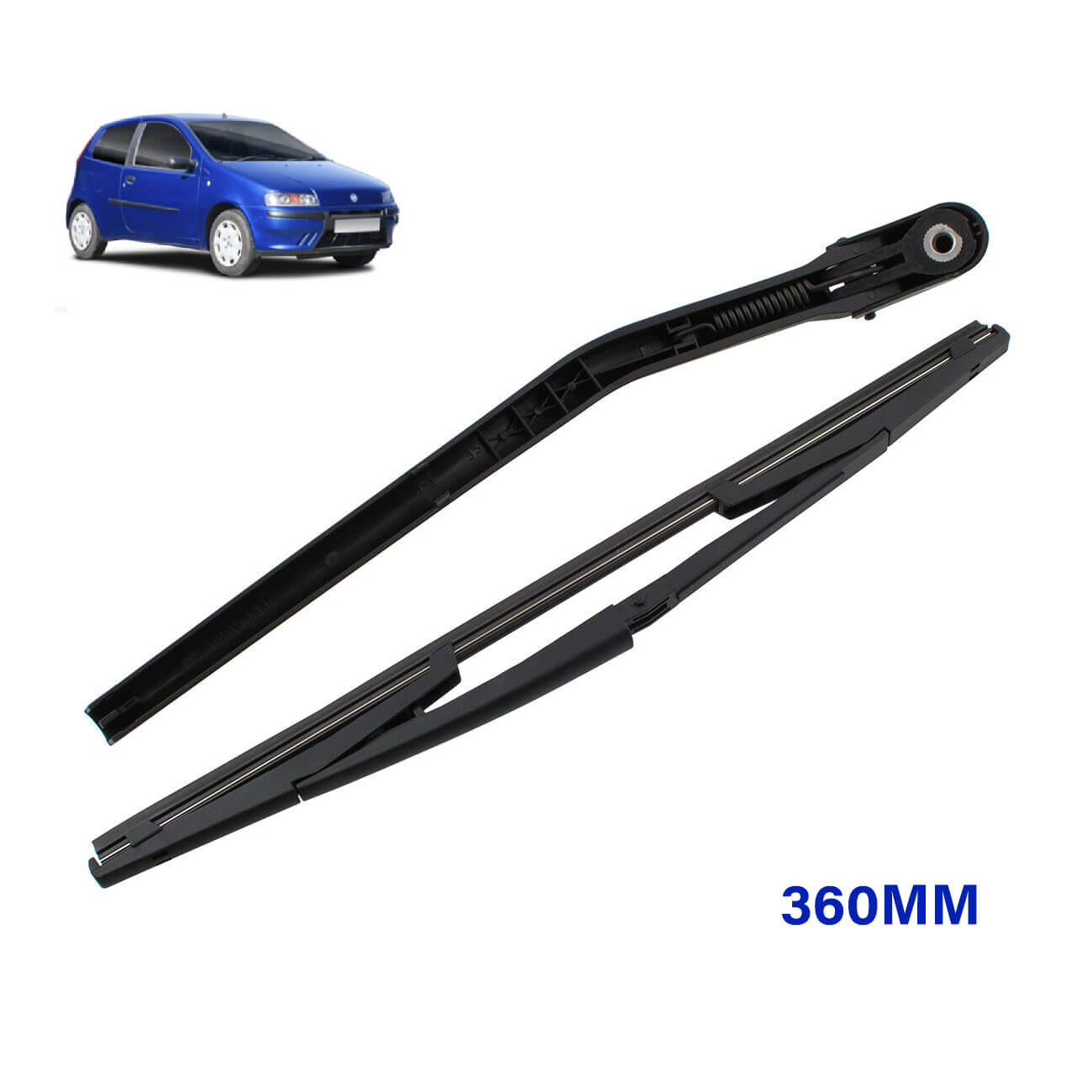 Braço de limpa vidro traseira Fiat Punto Mk2