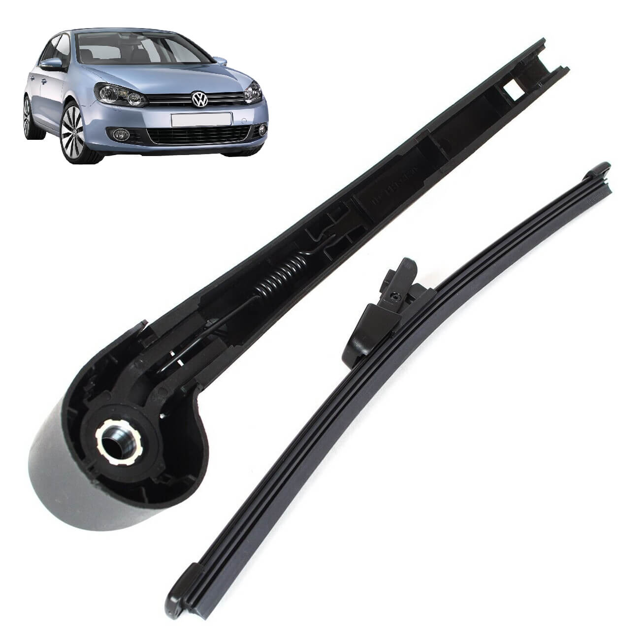 Braço limpador traseiro VW Golf 6 de 2008 a 2012