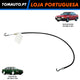 Cabo de Aço da Tranca da Porta para Audi 80 B3 B4 (86-95) 90 B3 (87-91) - 893837081B - imagem 1