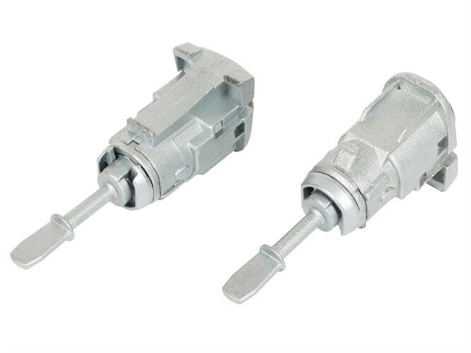 Canhão de fechadura direita e esquerda para VW Golf 4 OEM 604837167 604837168