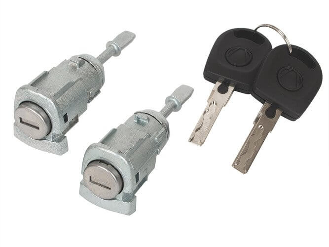 Canhão de fechadura direita e esquerda para VW Golf IV