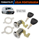 Canhão de fechadura porta direita esquerda Renault Master 1998 a 2008 - imagem 1