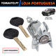 Cilindro Fechadura Porta Dianteira Esquerda 2 Chaves BMW X5 E53 de 1999 a 2006 - imagem 1