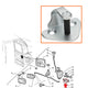 Clipe de porta batente 1340174080 - imagem 2