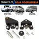 Conjunto do rolo de guia de porta de correr direita Renault Trafic Opel Vivaro Nissan Primastar - imagem 1
