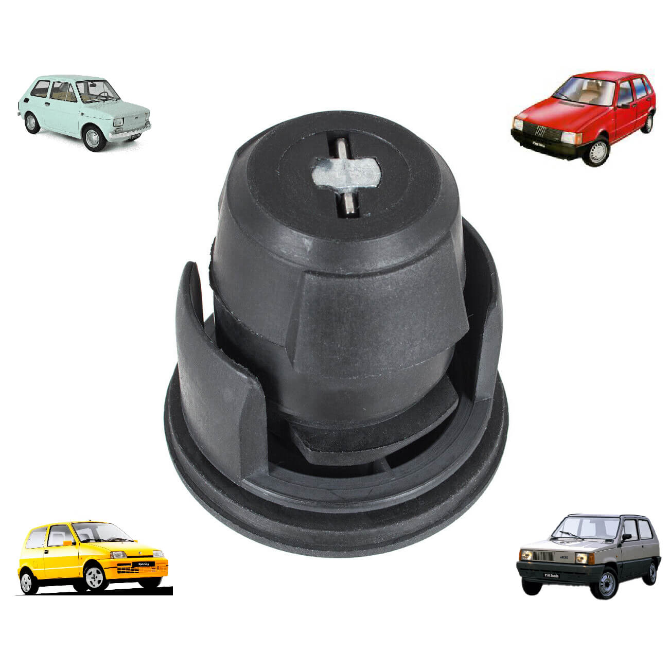 Fechadura combustível gasolina diesel Fiat 126 Cinquecento Panda Uno 5899119