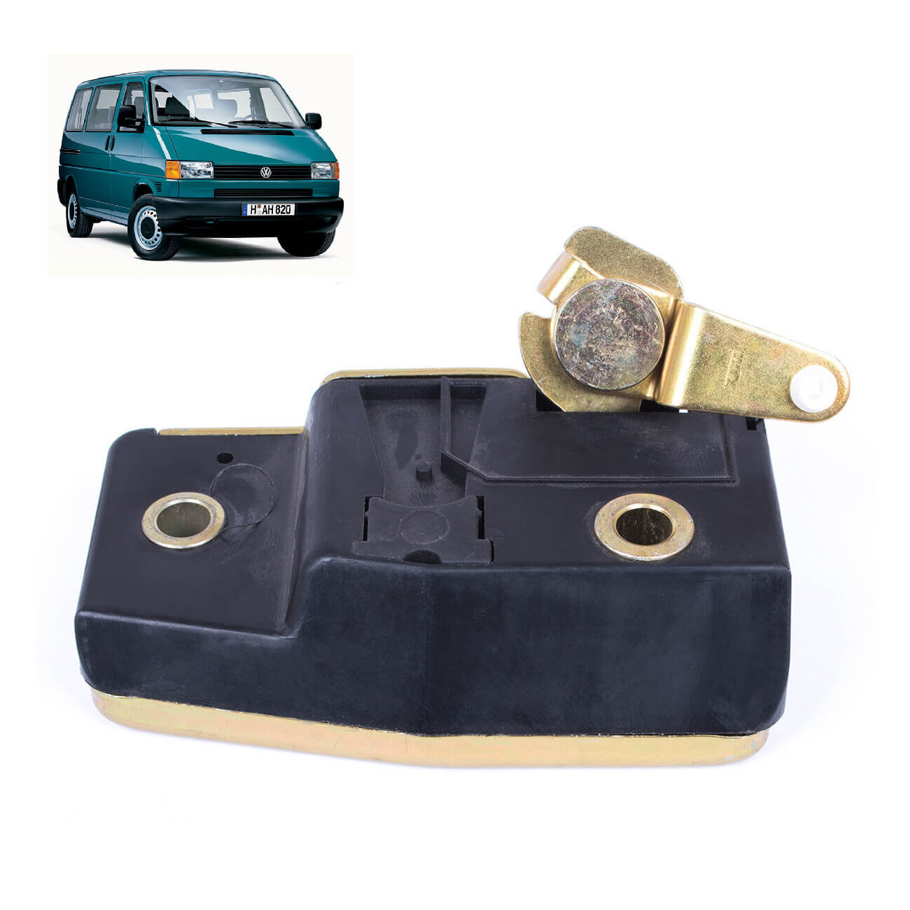 Fecho de porta lateral de correr direita VW Transporter 4