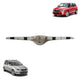 Grelha de ventilador parachoques guarnicao cromada Skoda Fabia Roomster 5J0853633 - imagem 2