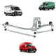 Mecanismo limpador de para-brisas dianteiro Fiat Ducato Citroen Jumper Peugeot Boxer 6405PP - 6405ER - imagem 2