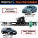 Mecanismo regulador de janela elevador de vidro traseiro direito BMW 3 E90 E91 51357140590 - imagem 1