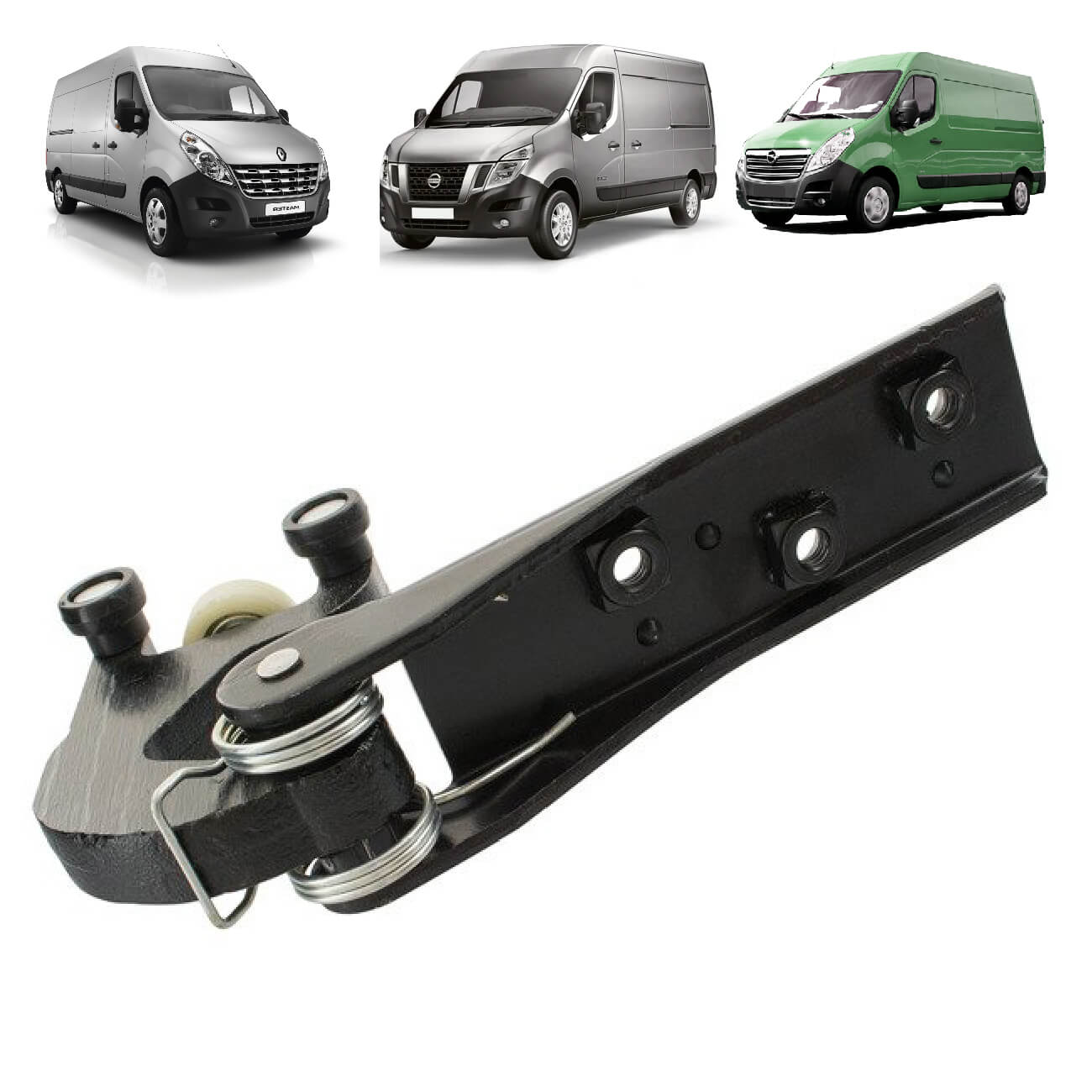Rolo da porta de correr para Renault Master, Opel Movano e Nissan NV400