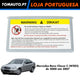 Tampa Pala Sol Mercedes C W203 Cinzento - imagem 1