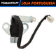 Tranca esquerda da mala de tras para Fiat Doblo 51757821 - imagem 2