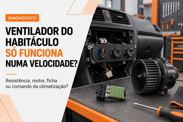 Ventilador do Habitáculo Só Funciona Numa Velocidade?