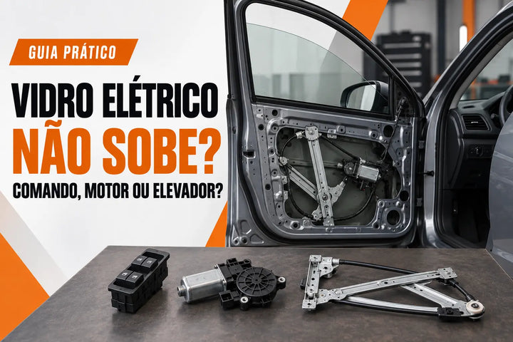 Vidro elétrico não sobe: comando, motor ou elevador?