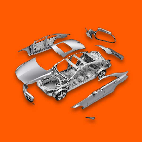 Peças de carroçaria para carro