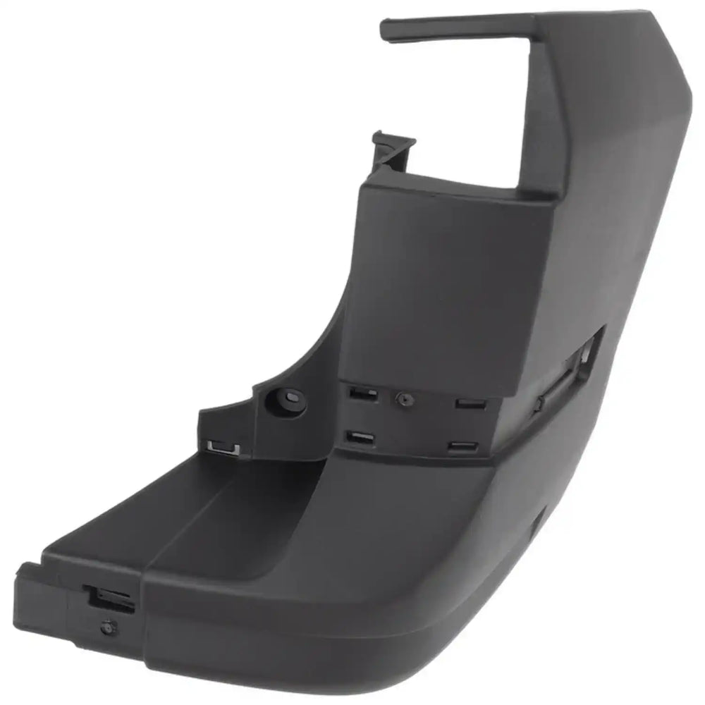 Aba exterior direita do para-choques traseiro para VW CRAFTER II SY/SX, em preto, sem sensores de estacionamento, referência OEM 7C0807322B9B9