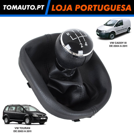 Alavanca 5 Velocidades + Fole VW Caddy III Touran (03-11)