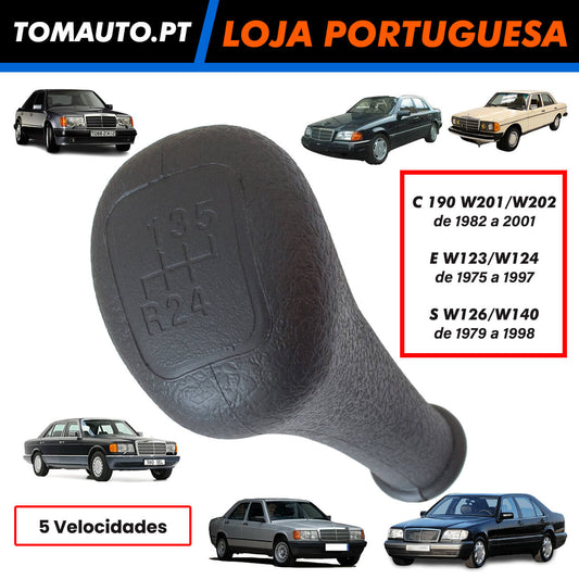 Alavanca 5 Velocidades Mercedes C E S 190 W201 W202 W123 W124 W126