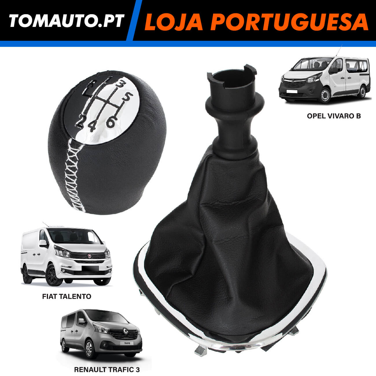 Alavanca 6 Velocidades Renault Trafic III Opel Vivaro B Fiat Talento ...
