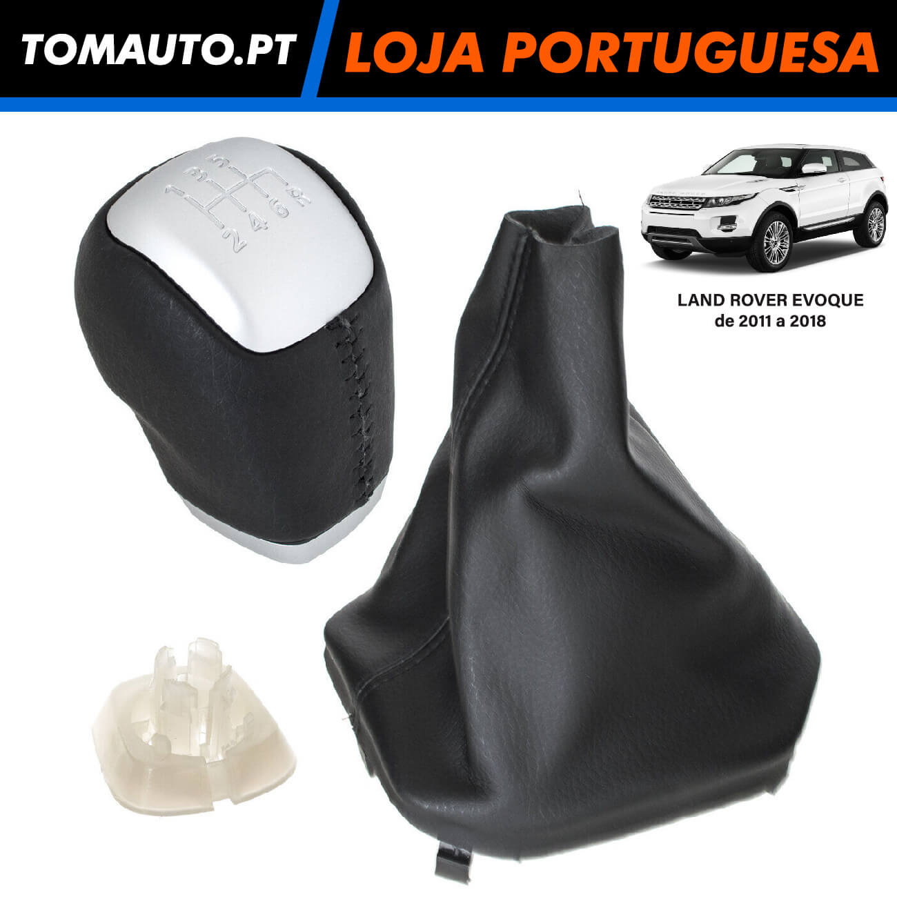 Alavanca 6 Velocidades Land Rover Evoque (11-18) - LR024719 / LR024721