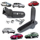 Apoio de braço em couro preto para VW Golf 4 Bora e New Beetle - imagem 2
