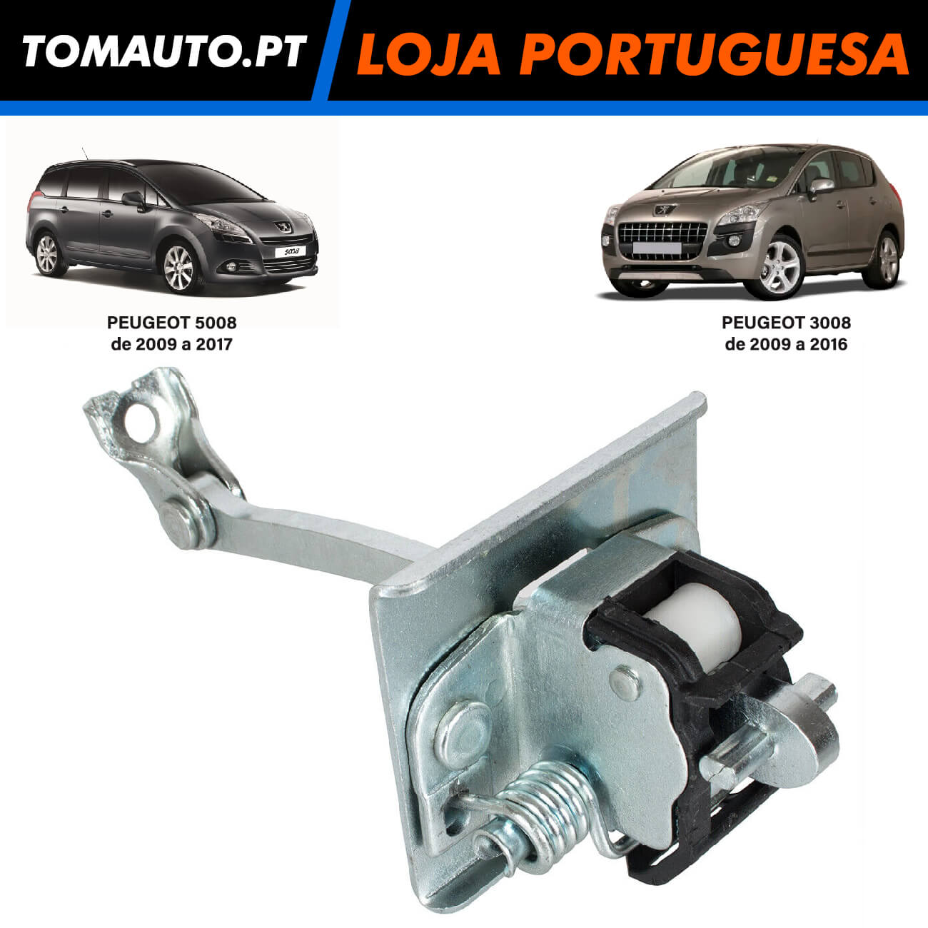 Bloqueador Porta Frente Peugeot 3008 e 5008 (09-17) - 9181.Q2