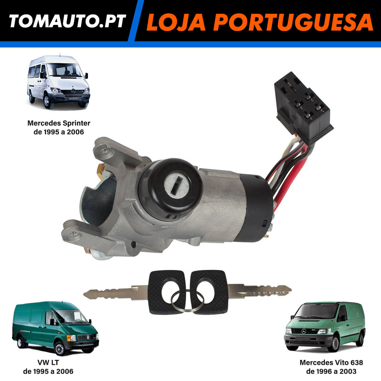 Bloqueio Ignição Mercedes Sprinter Vito VW LT - 9014600104