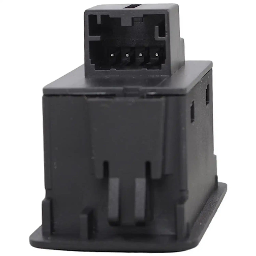 Botão de abertura da mala instalado na porta do condutor para AUDI A6 C7 e Q3 8U, em preto, com ligação de 4 contactos e referência OEM 4G0959831A5PR