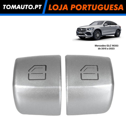 Botões dos comandos elevadores de vidros Mercedes GLC W253