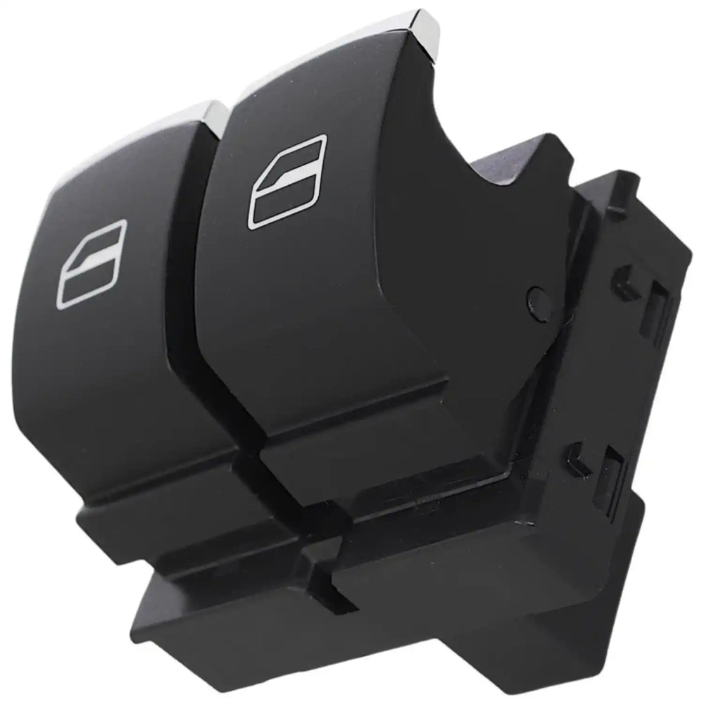 Botoneira de 2 interruptores dos vidros elétricos para SEAT LEON II e ALTEA, com ligação elétrica de 4 contactos e referência OEM 5K3959857A