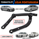 Braço limpador para-brisa dianteiro direito BMW 5 E60 E61 6 E63 E64 OEM 61617185366 - imagem 1