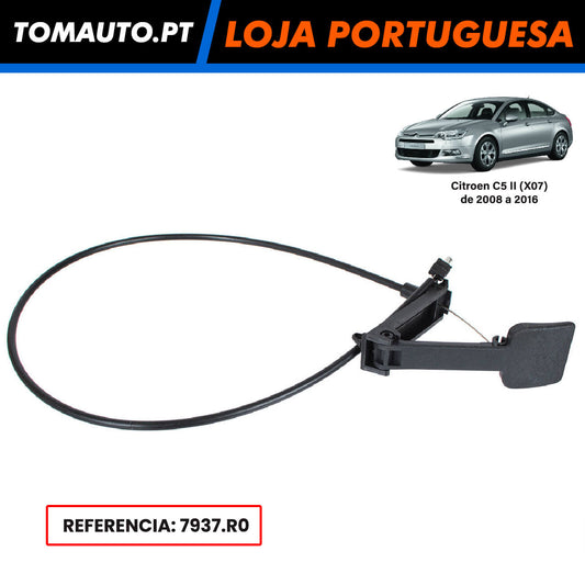 Cabo de Mudança de Abertura do Capô para Citroen C5 III X7 OEM 7937.R0