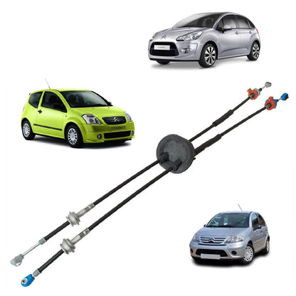 Cabo de mudanca de velocidades para Citroen C2 e C3 I II Pluriel