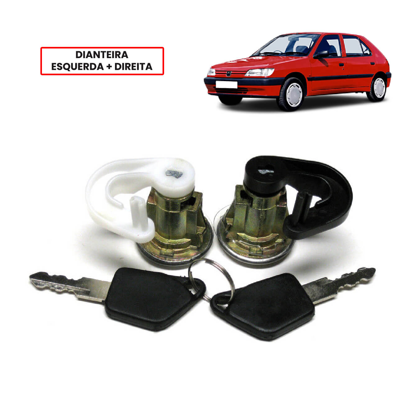 Canhoes Porta Esquerda Direita Peugeot 306