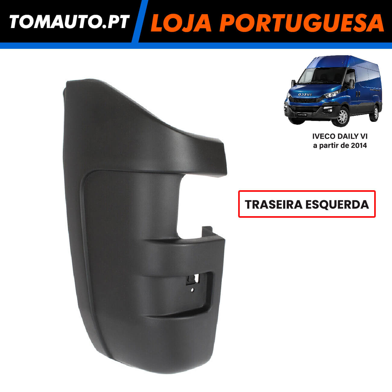 Canto Pára-choques Esquerda Iveco Daily VI - 5801529830