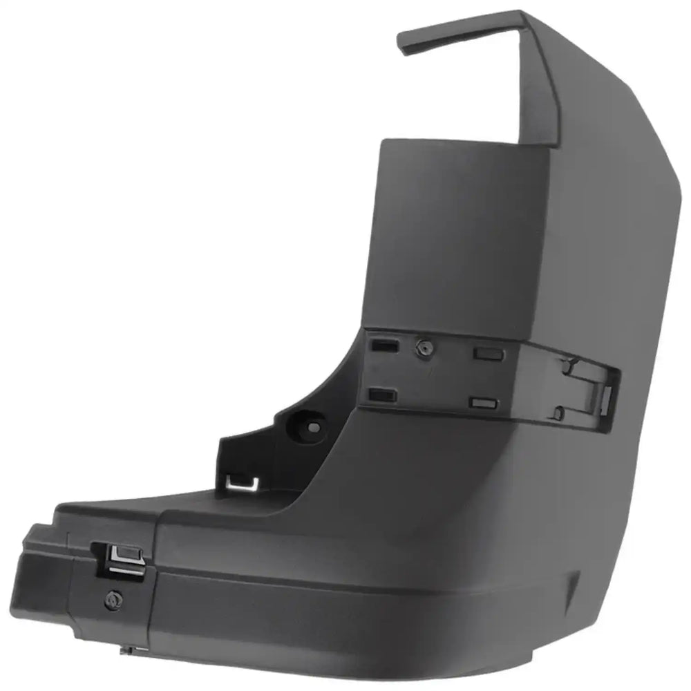 Canto do para-choques traseiro direito para VW CRAFTER II e MAN TGE, em plástico preto, sem sensores de estacionamento, referência OEM 7C0807322B