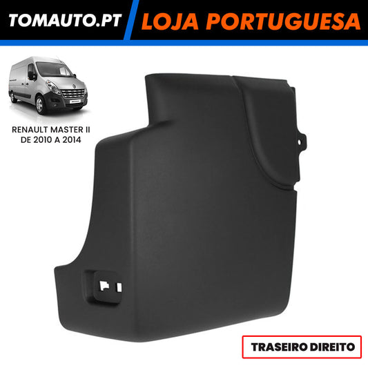 Canto de para-choques direito traseiro Renault Master 2010-2014