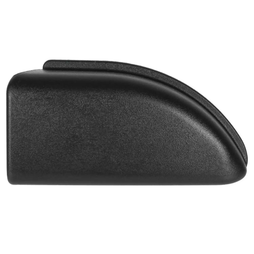 Capa de proteção da calha central da porta lateral deslizante direita para RENAULT TRAFIC II e OPEL VIVARO A, em plástico preto, referência OEM 91165732