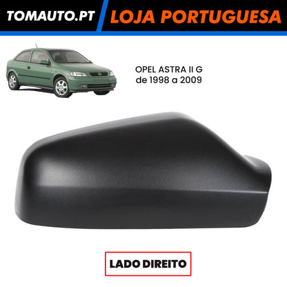 Capa de retrovisor direito Opel Astra G