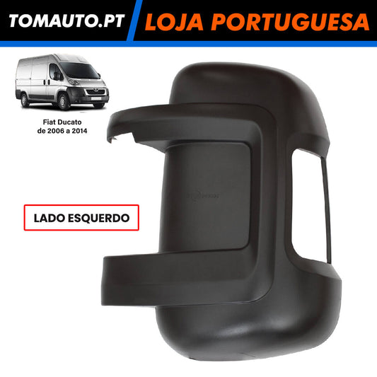 Capa Tampa Retrovisor Esquerdo Fiat Ducato de 2006 a 2014