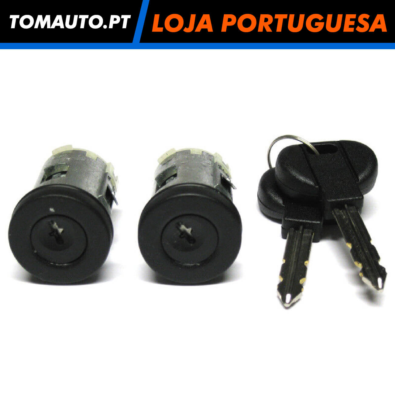 Cilindro Fechadura Frente Esquerda + Direita Citroen, Fiat, Lancia, Peugeot - 9170.AY, 4162.C9, 4162.L0, 4162.PA, 9926.Q7, 252403