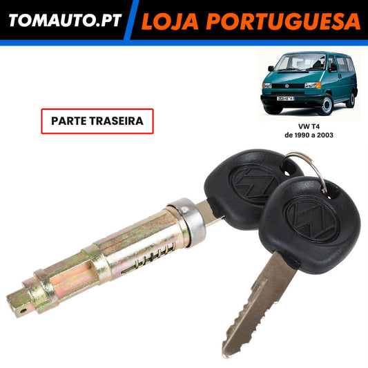 Cilindro de fechadura da mala bagageira VW T4 de 1990 a 2003 OEM 701829239