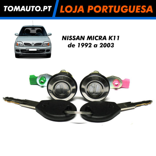 Cilindros de fechadura direita esquerda para Nissan Micra K11