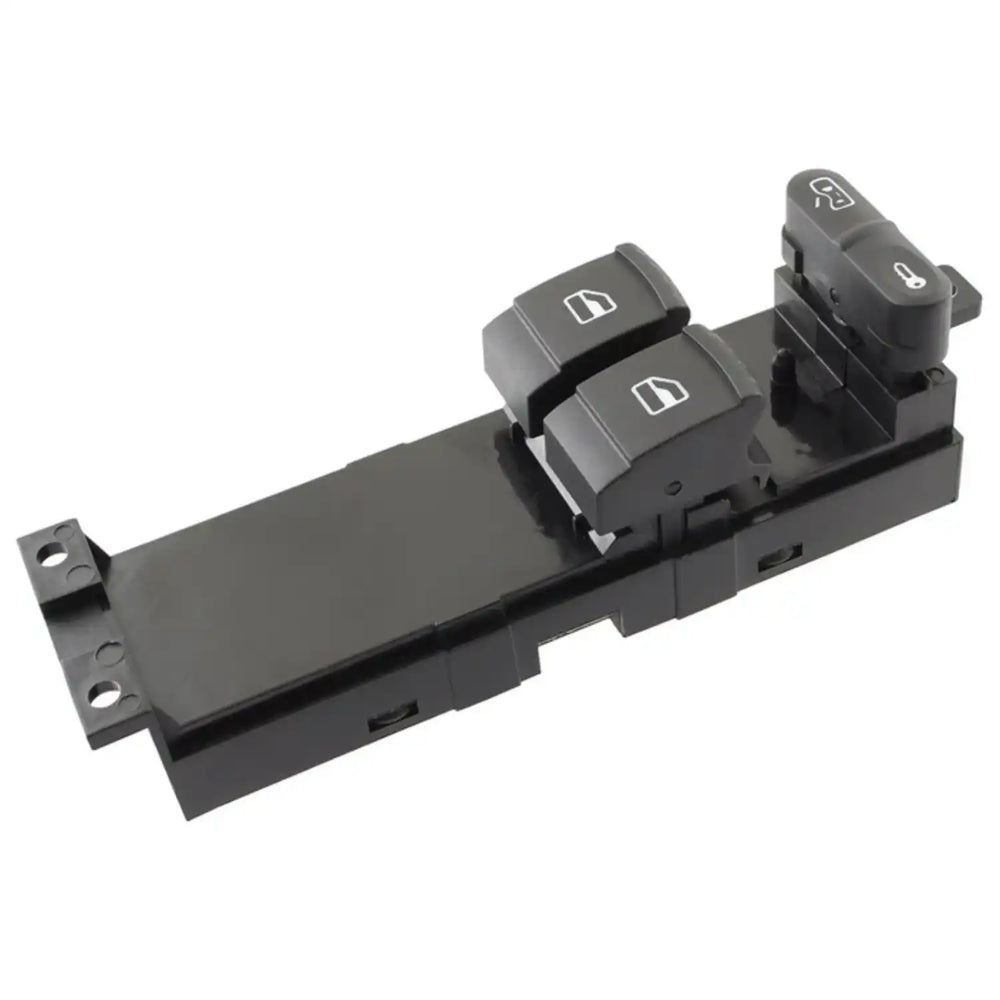 Comando duplo dos vidros elétricos e fecho central para VW GOLF IV e BORA, com 9 contactos, iluminação vermelha e referência OEM 1J3959857