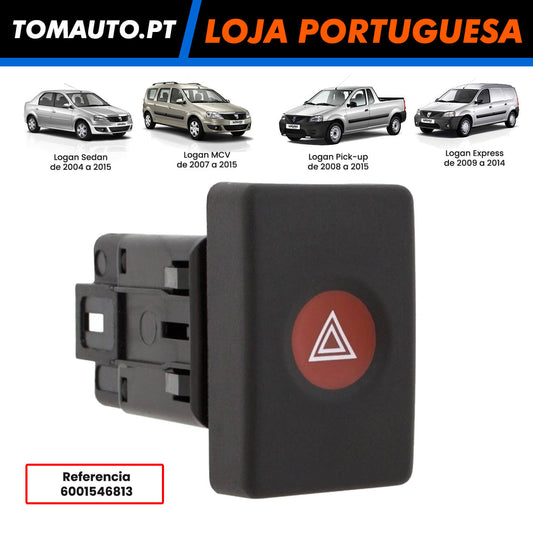 Comando de piscas Dacia Logan Sedan Pick-up Express Mcv Carrinha Caixa aberta Berline 6001546813