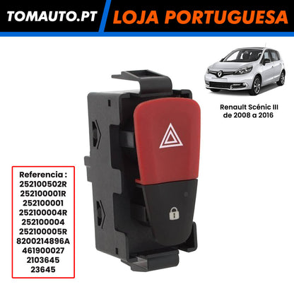 Comando piscas Renault Scenic 3 OEM 8200214896A