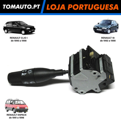 Comutador Faróis/Piscas Renault 19, Clio e Espace - 7700803537 - 7700842114 - 251274 - 251322