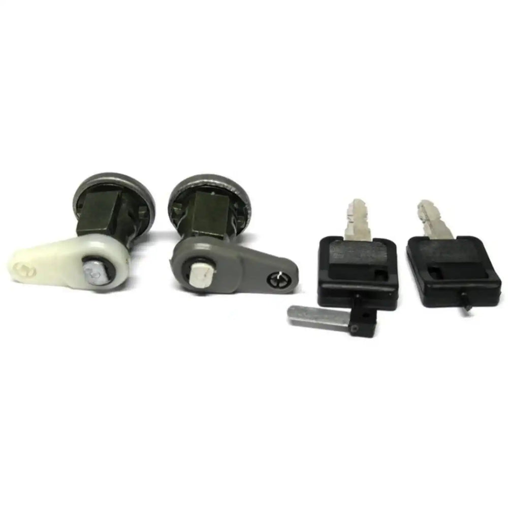 Conjunto de canhões das portas dianteiras para RENAULT CLIO II BB/CB, em alumínio, com 2 chaves iguais e referência OEM 7701471219