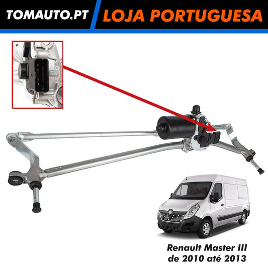 Engrenagem do limpa vidros + motor para Renault Master III